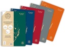Wirebound Notebook A4 90G Recycled 60Sh. Detach. Lined Assorted Colours - Forever Premium