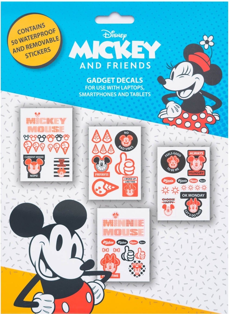Mickey & Minnie Gadget Decals