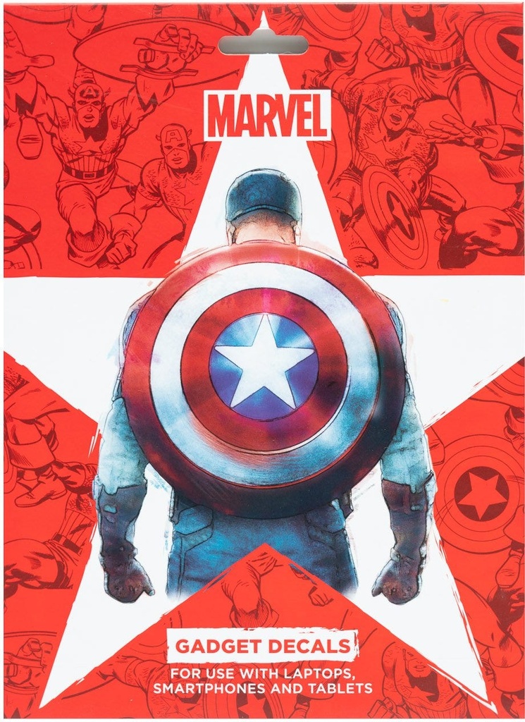 Marvel Captain America Gadget Decals