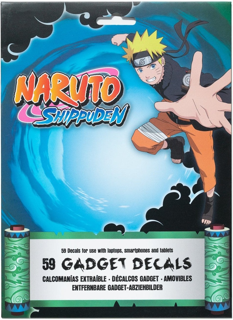 NARUTO SHIPPUDEN REUSABLE STICKERS