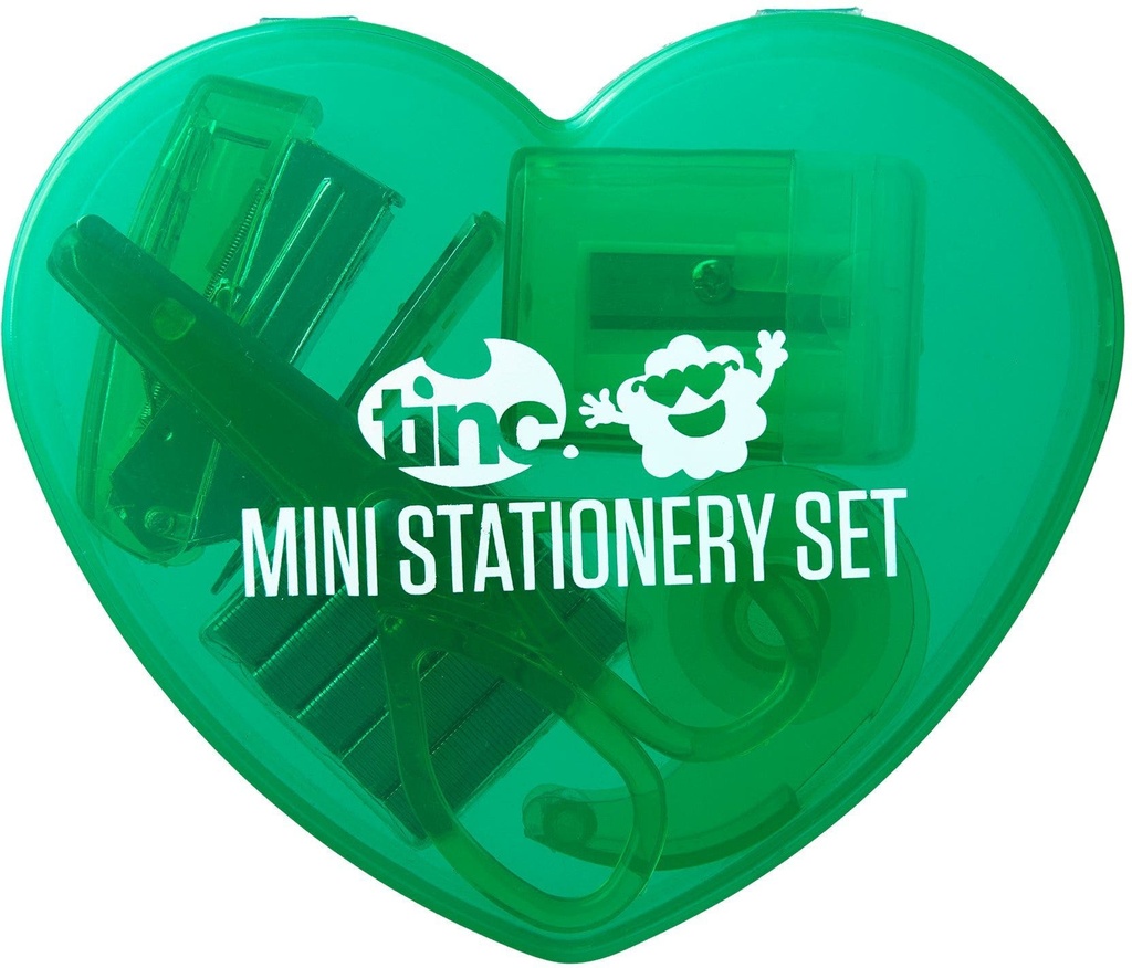 Heart Mini Stationery Set Mintee