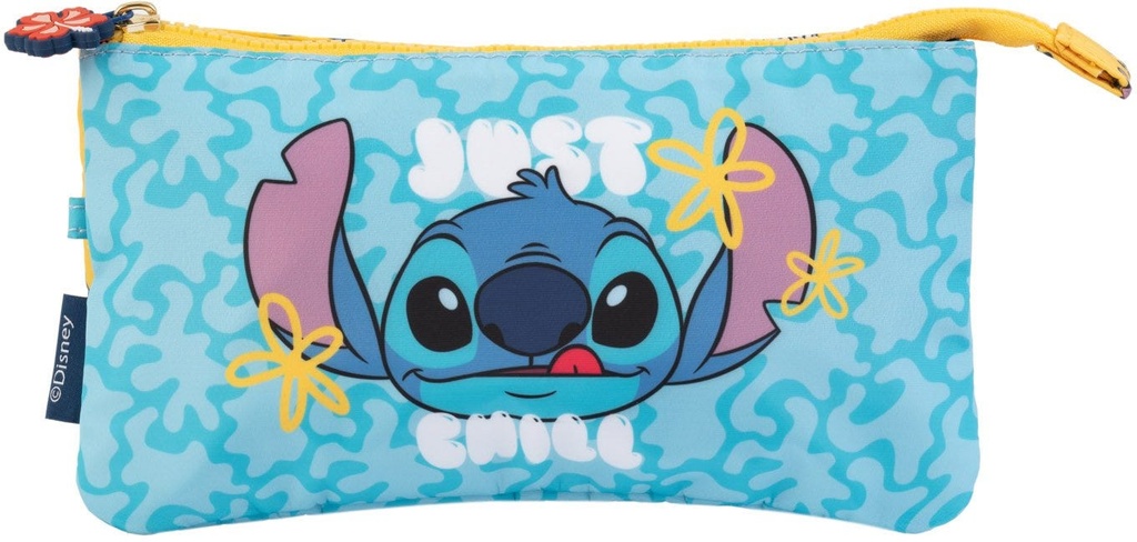 Stitch Tropical 3 Compartment Case