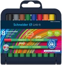 Fibrepen Link-It 1,0 Assorted Adjustable Pencil Case Stand 8 Pcs.