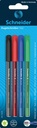 Ballpoint Pen Vizz M Assorted Blister 4 Pieces Schneider