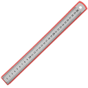Ruler 30cm Steel Assorted Color