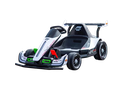 Karting Car Remote Control LED Digital display, power display,Motor 550#dual drive 380W steering mo White