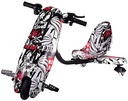 MINI Electric Scooter Drift Trike, remote key,3 speed, Range:8-15KM 36V- 250W, Tier 5.5" Blue