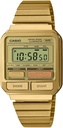 Watch Digital Type - Chrome Plated Resin - Gold - WR 50M A120WEG-9ADF