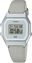 Watch Digital Type - Genuine Leather Band - Grey - WR 50M LA680WEL-8DF
