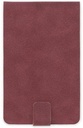 Suedette Notepad - Burgundy