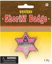 Sheriff Pink Badge