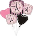 P75 A Day In Paris Balloon Bouquet