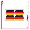 Fan face Stickers-Germany