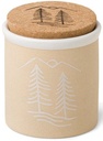 Cypress & Fir Dune Candle with Tree Artwork 8 oz./226g - White