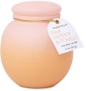 Orb Ombre Glass Candle 5 oz./141g - Pink & Orange - Pink Pepper & Pomelo