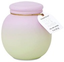 Orb Ombre Glass Candle 5 oz./141g - Purple & Green - Coconut & Amber