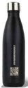 Insulated Bottle 500ml "Gourde Friendly " Black Mat Color