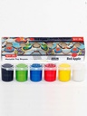 Metallic Stone Paints Color - Multicolor | Size - 6X25Ml