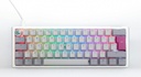 Ducky One 3 Mini Aura 60% Wired Mechanical Gaming Keyboard - Brown Switch - Mist - لوحة مفاتيح