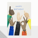 Happy Birthday - Hands