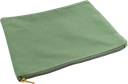 Large blank canvas cosmetic bag - Pastel Green