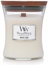 Woodwick Medium Hourglass White Teak