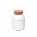 Herb Grinder + Jar Small White