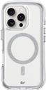 LAUT Aero Sparkle for iPhone 16 Pro Max - Crystal Silver