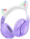 Hoco W42 Cat Ears Bt Headphones Purple Grape