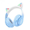 Hoco W42 Cat Ears Bt Headphones Crystal Blue