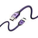 Powerology 8K HDMI Braided Cable 3M Purple