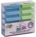 Serve Steps Eraser, In 2 Pcs Pet, (Sky Blue, Apple Green)