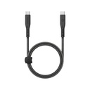 Energea Flow 10GBPS USB 3.2 Gen 2 C-C Cable 10GBPS, 240W With MCT 1M -Black