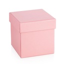 Gift Boxes 11x11x12cm Cube Uni Pure Crystal Rose
