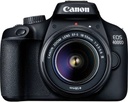 Canon EOS 4000D Slr Camera 18Mp With 18-55mm Lens - Black