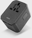 Uniq Voyage Pd World Adapter Pd33 Charcoal