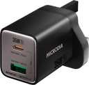 Microdia Smartcube Nano 65W 2Ports Usb-C White,