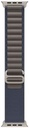 HYPHEN CLARKE Watch Strap - Apple Ultra 2/UltraÂ 49mm - Nylon Loop Medium - Blue