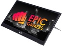 Epic Gamers Storm 15.8" IPS FHD, 60hz, Portable Touch Screen Gaming Monitor w/ Stand - شاشة