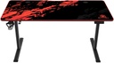 GamerTek GT-Elevate X Gaming Desk - Red & Black