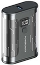 Powerology 10000mAh Crystalline Series Power Bank Black