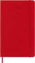 Moleskine Classic 12Month Daily Planner Large (5" x 8.25") Hard Cover Scarlet Red