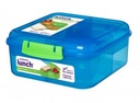 Bento lunch box Cube 1.25L - Assorted
