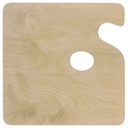 Color Mixing Pallete - Wooden Square 325 x 325mm 
