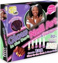 Fablab glow in the dark nail Art