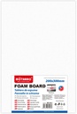 Polystyrene Board  20x30x1cm   White