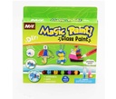 Glass Paint Magic Washable DIY Set     Multi Shapes 
