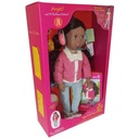 Deluxe Travel Doll w/ Book, Aryal AA