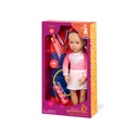 Poseable Gymnast Doll W/Accy, Diane