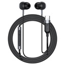 Acefast L6 USB-C in-ear wired earphones with mic, Black 
